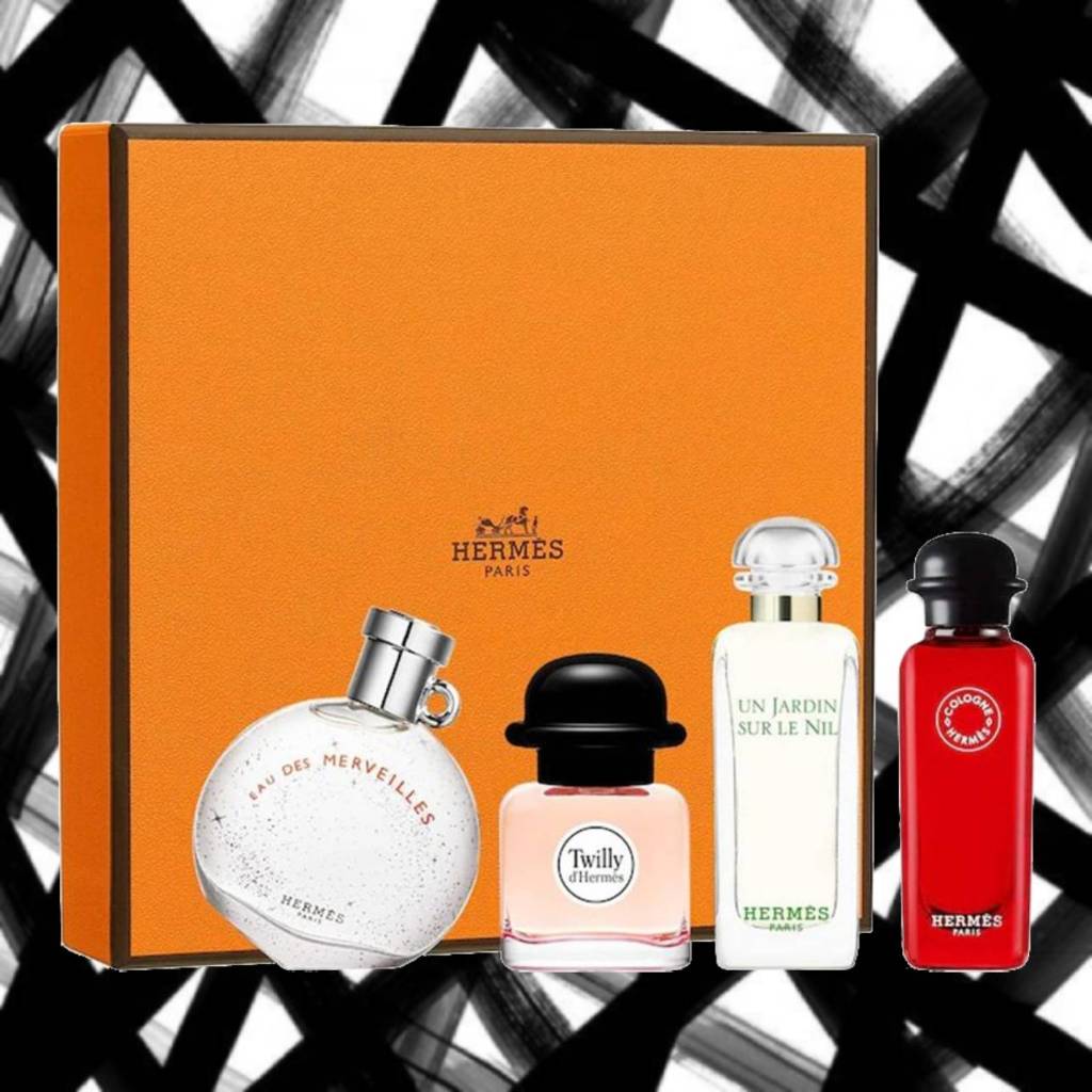 Set Nước Hoa Hermes 4 Chai Mini 7.5 Ml Gift  ( Now Ship HCM )