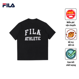 Áo thun oversize 250gsm thời trang unisex oversize fila - royal t&t