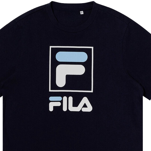 Áo Thun Oversize Thời Trang Unisex Fila Short Sleeve Tee -250gsm-ROYAL T&T