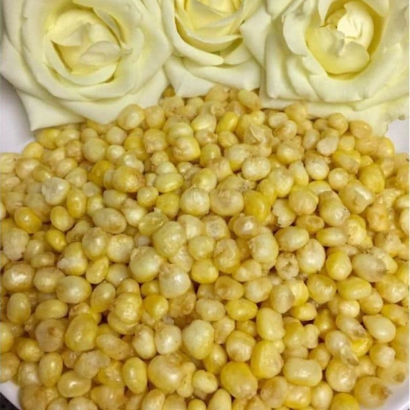 500Gr Ngô  Nếp Non Sấy Giòn Tan, Hàng Loại 1 Cam Kết Ngon
