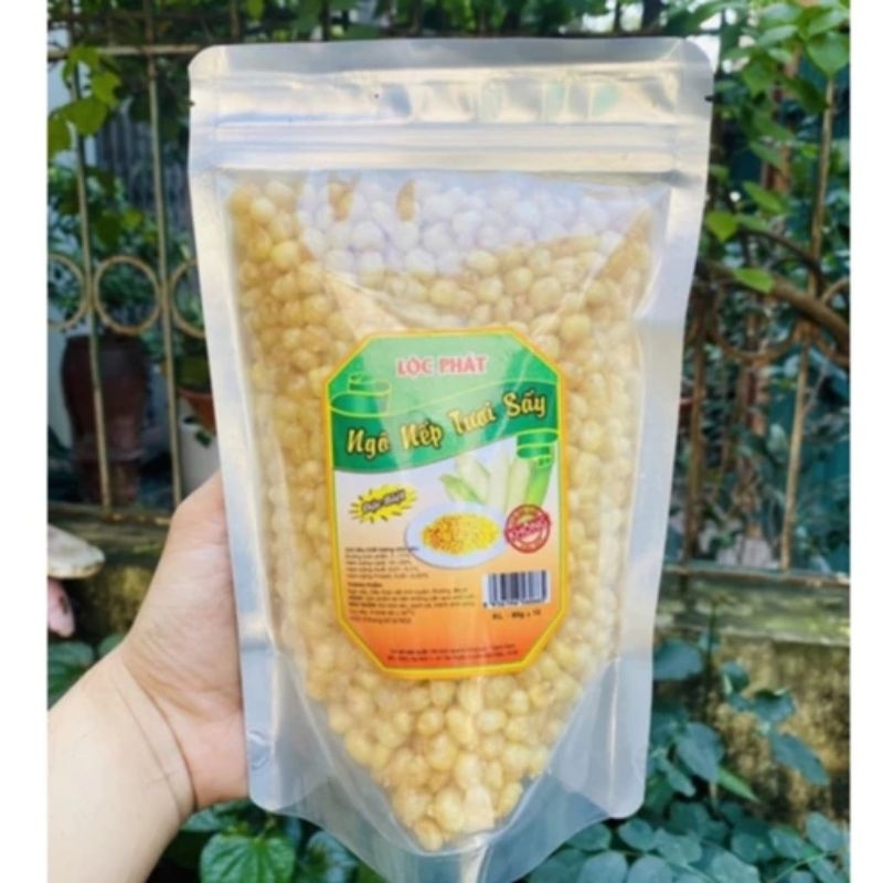500Gr Ngô  Nếp Non Sấy Giòn Tan, Hàng Loại 1 Cam Kết Ngon
