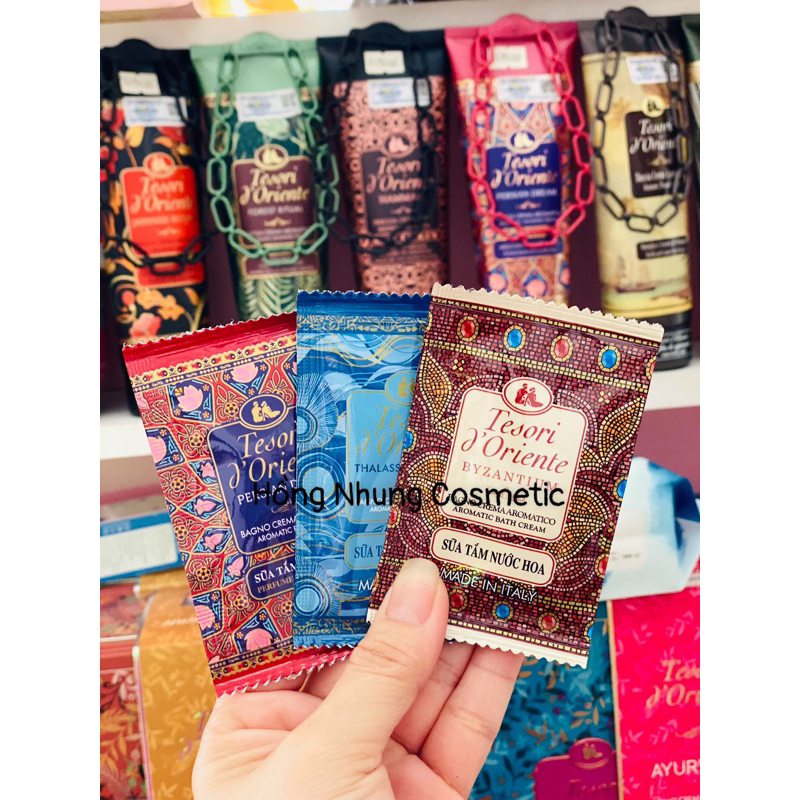 Combo 6 gói sữa tắm nước hoa Tesori