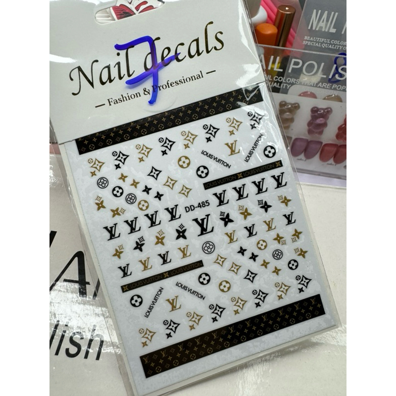 Sticker dán móng tay nail thương hiệu