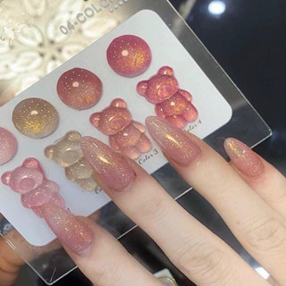 Set Sơn Thạch Nhũ Hồng MiLan ( tặng Kèm bảng màu gấu)