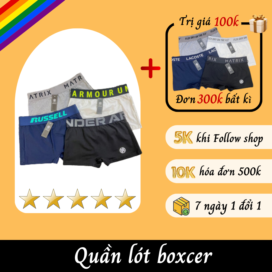 Quần Lót Boxer Cao Cấp New 2023 Dành Cho Tomboy - Trans - Sb