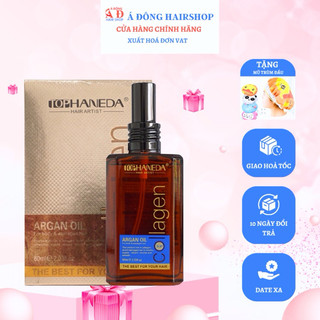 [+Tặng mũ trùm] TINH DẦU DƯỠNG TÓC TOPHANEDA ARGAN OIL 60ML - HÀNG CHÍNH HÃNG