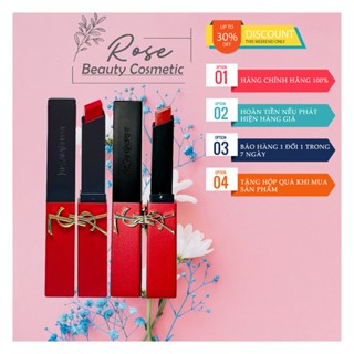 Son YSL The Slim Limiited Vỏ Đỏ, Gồm 2 Màu 21 và 1966 Siêu Hot Đành Cho Các Chị Em Rose Beauty