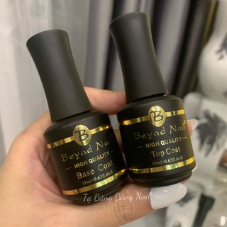 Sơn gel base top nail Beyad chính hãng siêu bóng bền 18ml