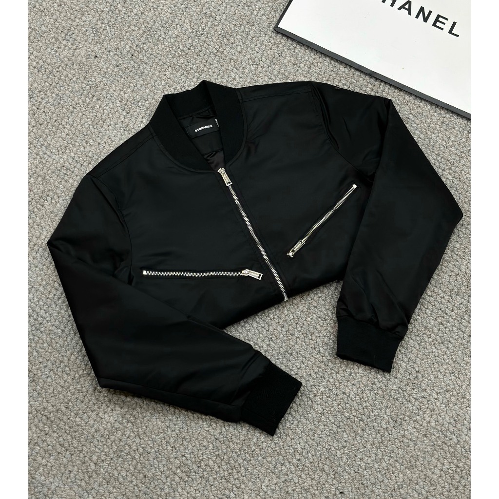 Áo Khoác Gió Mix Khoá Ngực Hoạ Tiết Chữ Bản Siêu Cấp