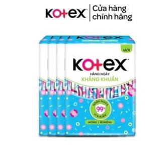 (hàng khuyến mại huggies ) kotex hàng ngày túi 40 miếng