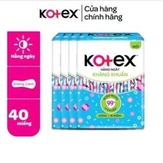 (hàng khuyến mại huggies ) kotex hàng ngày túi 40 miếng