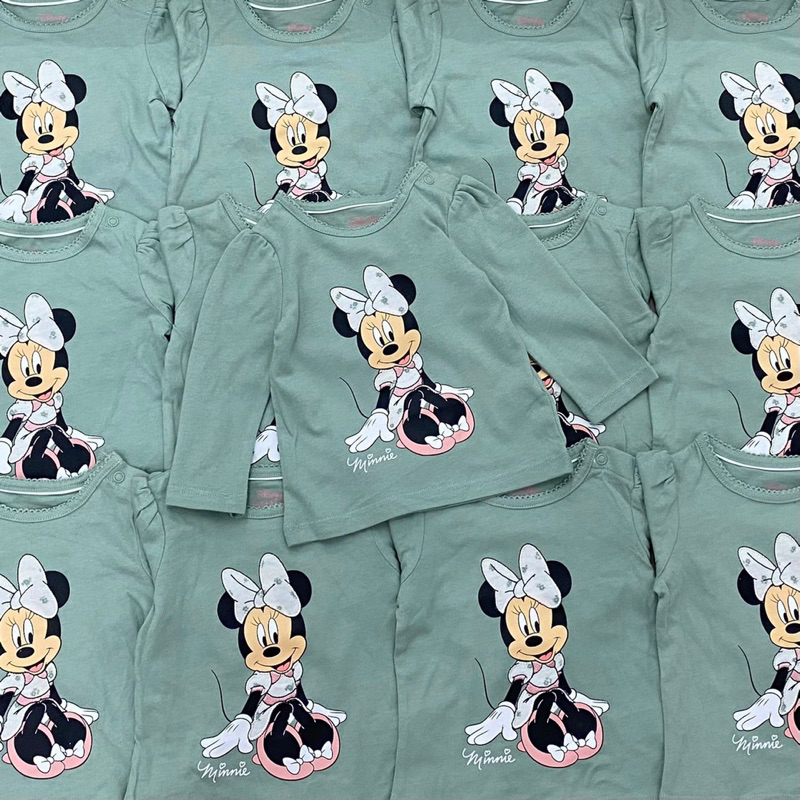 Áo cotton dài tay C&A xuất xịn cho bé