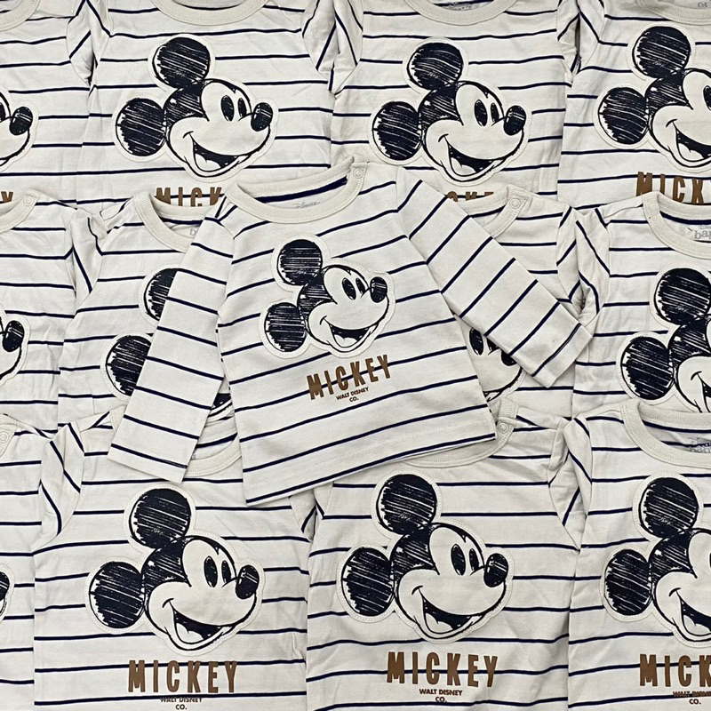 Áo cotton dài tay C&A xuất xịn cho bé