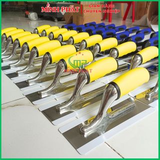 Dao Trét Giả Hiệu Ứng Bê Tông Hàng Nhập Khẩu Chính Hãng Cán Vàng Cao Cấp Minh Phát 20cm 24cm