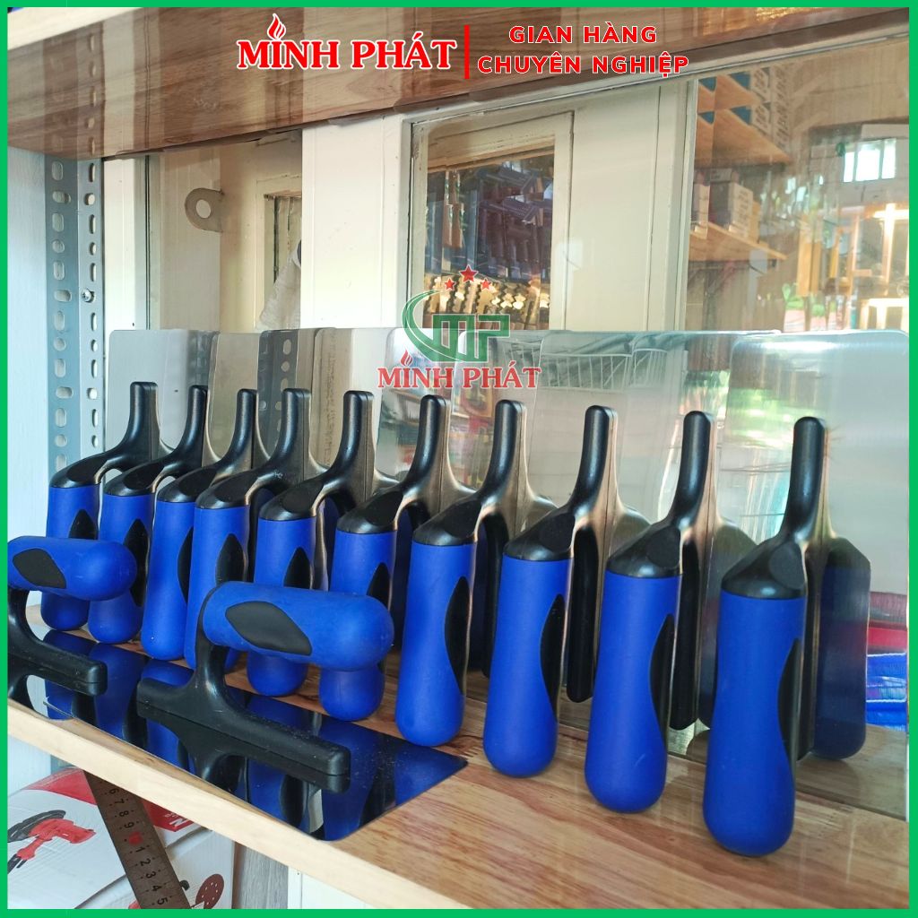 Dao Trét Giả Hiệu Ứng Bê Tông Cán Xanh 20cm 24cm Minh Phát 6Yem