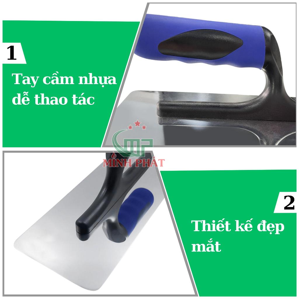 Dao Trét Giả Hiệu Ứng Bê Tông Cán Xanh 20cm 24cm Minh Phát 6Yem