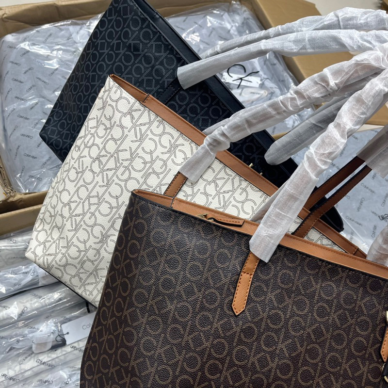 Túi calvin klein tote đeo vai nữ