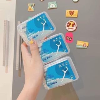 Hộp 50 chiếc tăm chỉ nha khoa