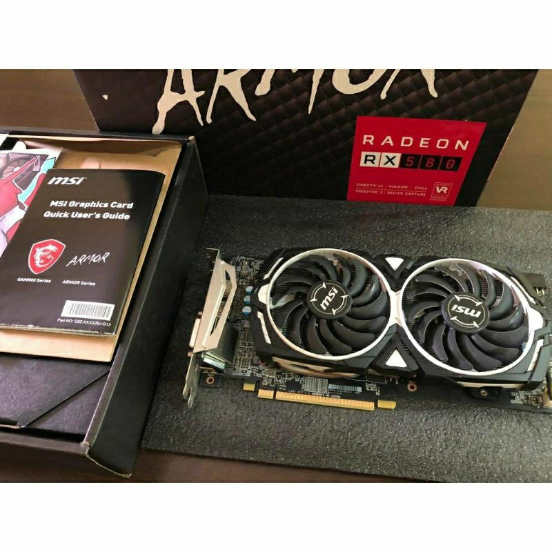 CARD MÀN HÌNH ASUS DUAL RX 580 OC 8GB GDDR5