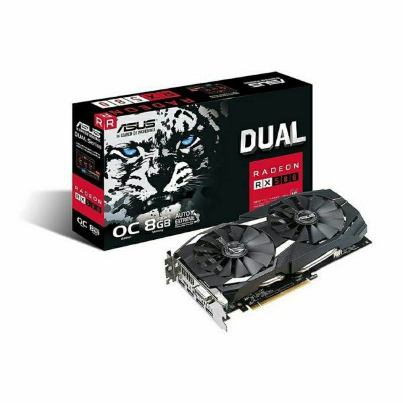 CARD MÀN HÌNH ASUS DUAL RX 580 OC 8GB GDDR5