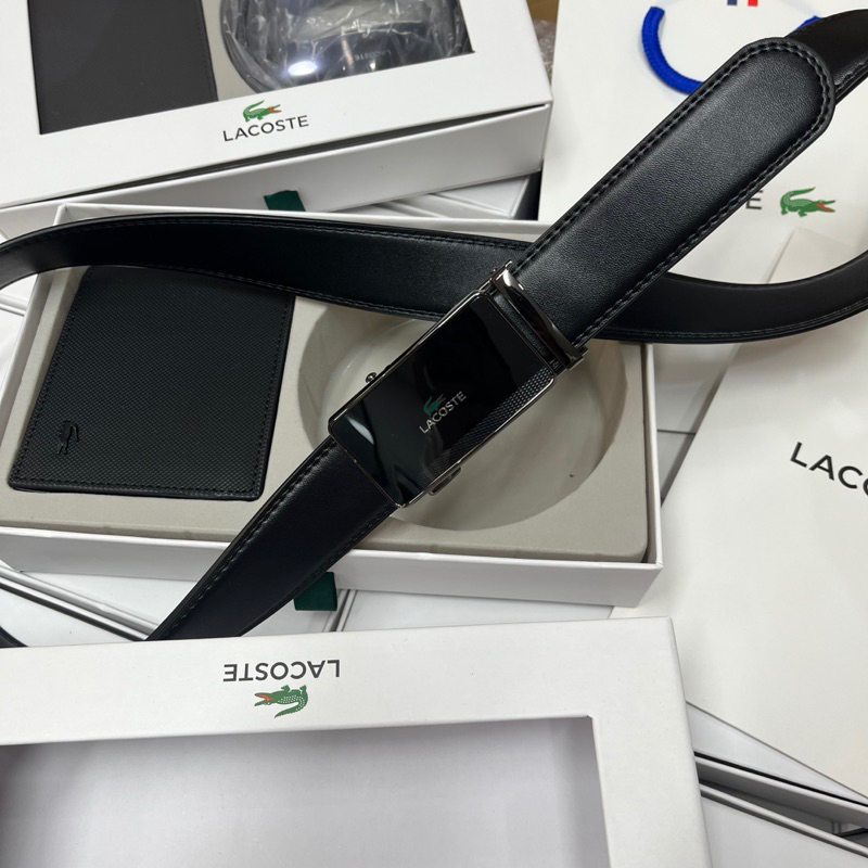 Set nịt ví lacoste cho nam