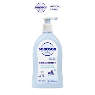 [Date 10.2026]. Sữa tắm gội dịu nhẹ Sanosan chiết xuất olive hữu cơ 200ml/ 500ml