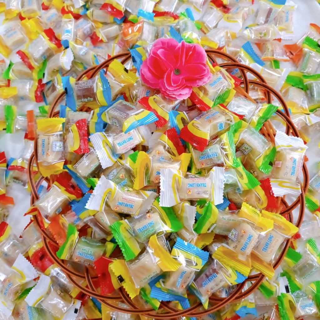 Kẹo dừa sáp không đường Bến Tre 1kg