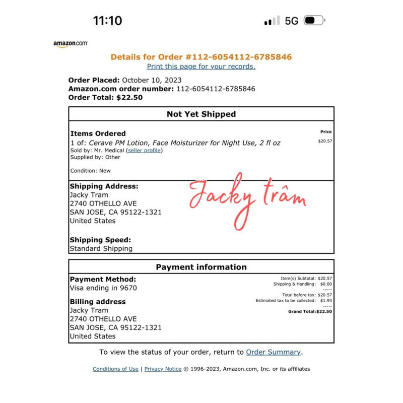 Kem dưỡng ban đêm dạng lotion Facial Moisturizing chính hãng mĩ 60ml