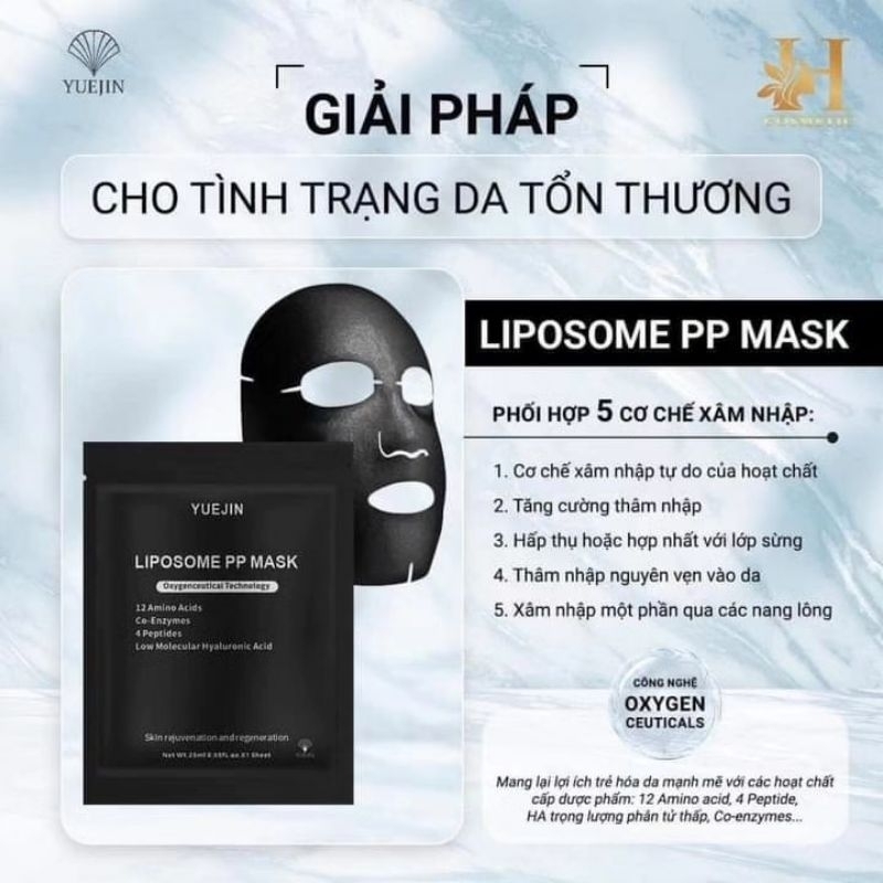 Mặt nạ cấp ẩm Liposome PP - YUEJIN