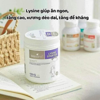 Lysine Bioisland dạng bột Úc hỗ trợ tăng chiều cao cho bé