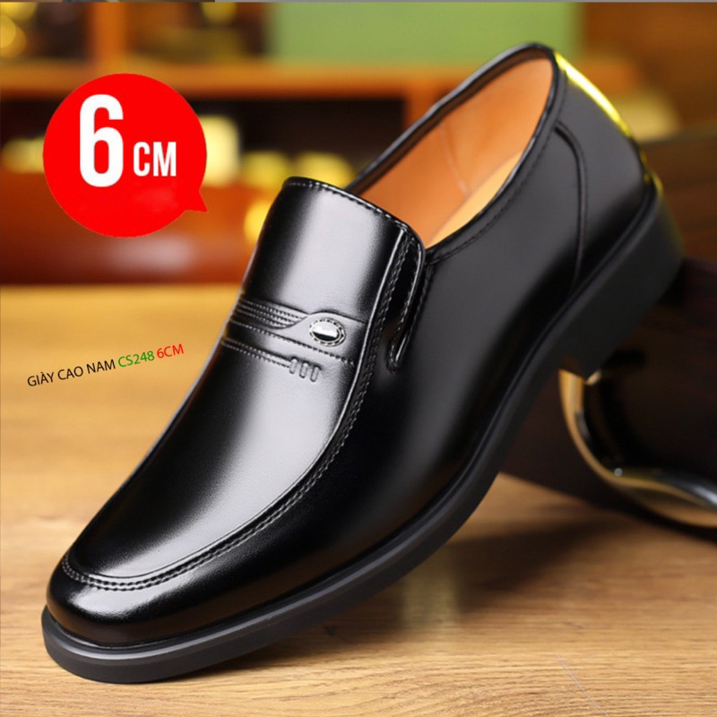 GIẦY TĂNG CHIỀU CAO NAM 6CM ,CS248