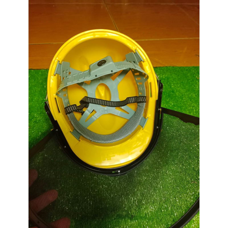 MŨ BẢO HỘ CÔNG NHÂN LOẠI LƯỚI DÙNG ĐỂ PHÁT CỎ - HÀN - CẮT - MÀI