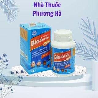 Viên nhai bio acemin chew lọ 60 viên