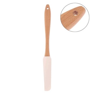 1 Phới Silicone Cán Gỗ Kích Thước 23 cm