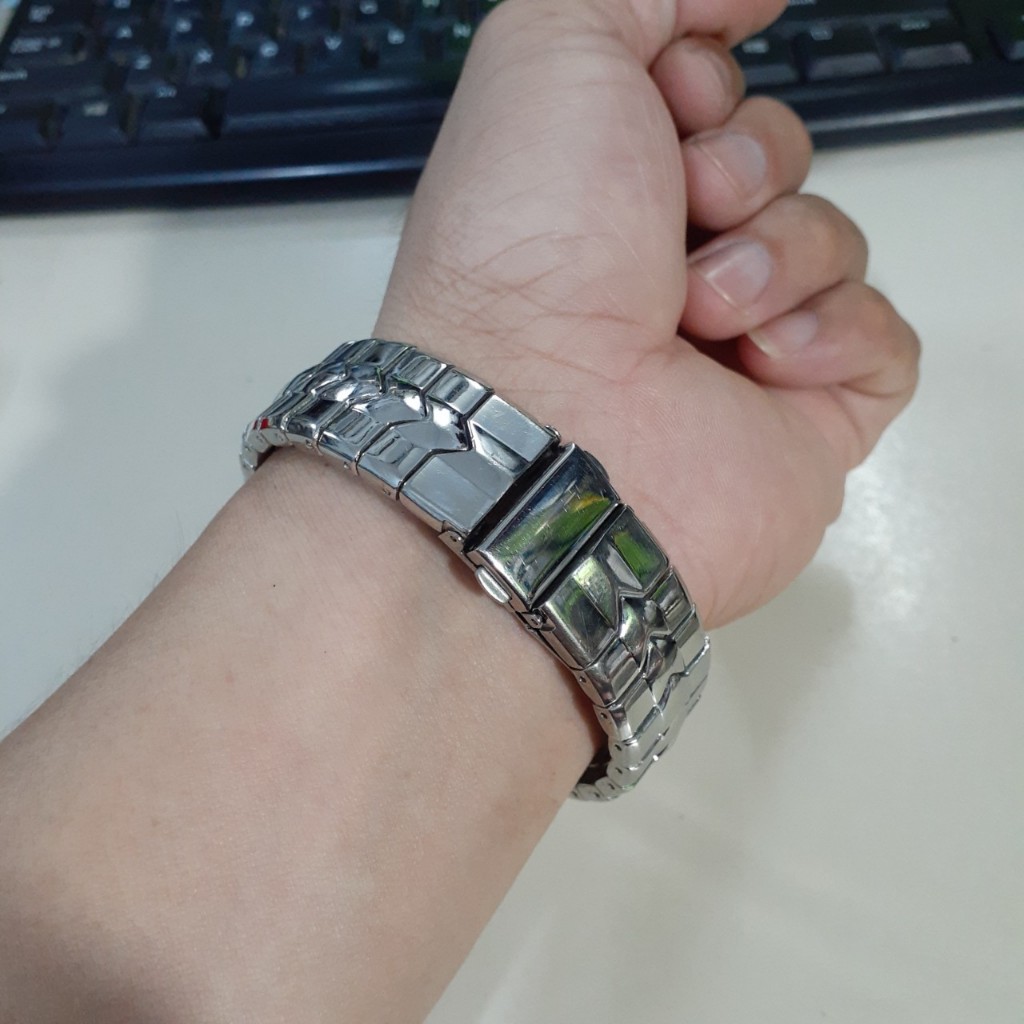 Đồng hồ nam dây thép Valentino Zanetti mặt đen 2 hand si Nhật