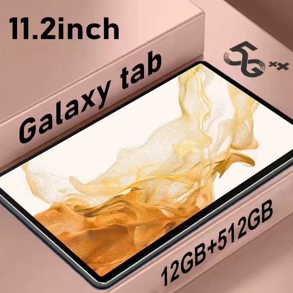 Máy tính bảng HP mới【12GB+512GB】11.2inch Galaxy máy tính bảng học văn phòng giải trí giá rẻ tablet pc