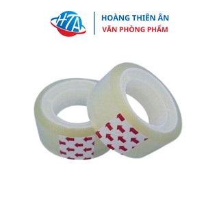 Băng keo trong VP 1.8cm vòng nhỏ (10 cuộn/cây)