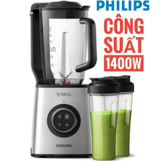 Máy xay sinh tố hút chân không philips hr3752 1400w ,bảo hành 2 năm