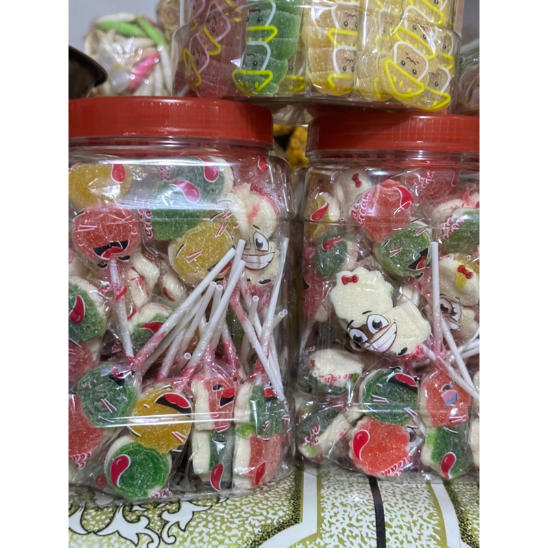 Kẹo dẻo que hình thú hủ 50que