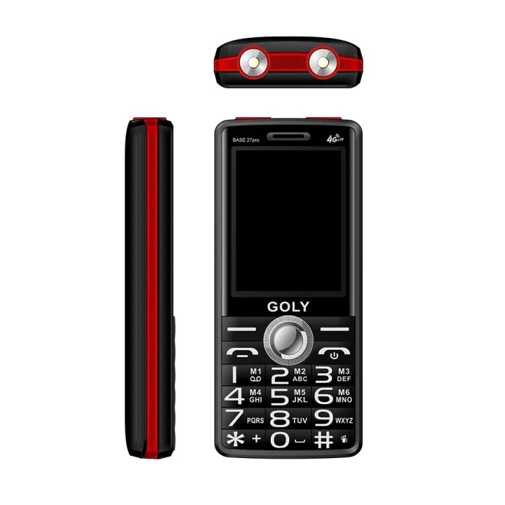 Điện thoại Goly Base 27 Pro 4G  ,Gọi HD Call ,Màn hình lớn ,Pin trâu - Hàng chính hãng