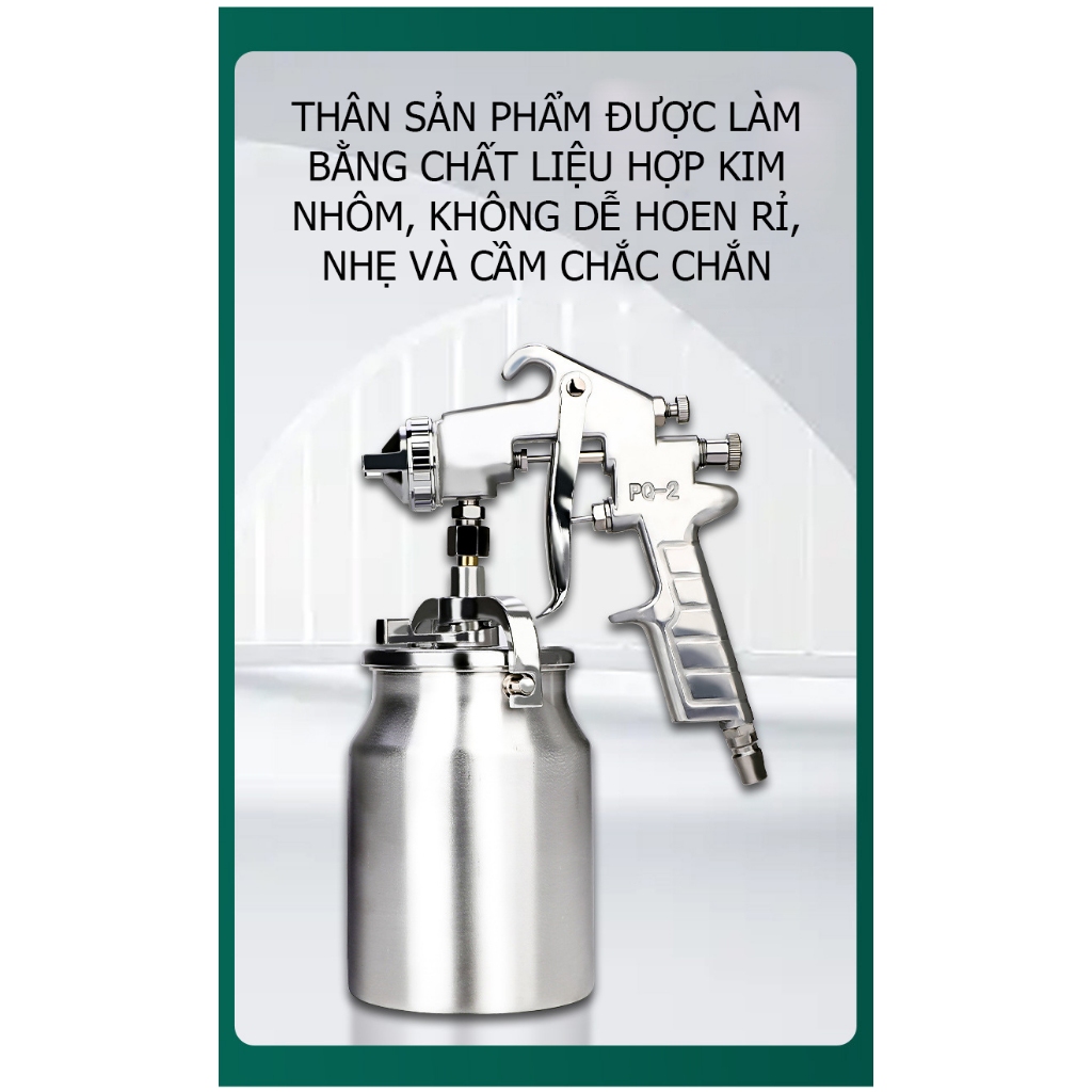 Bình phun sơn khí nén Tuosen