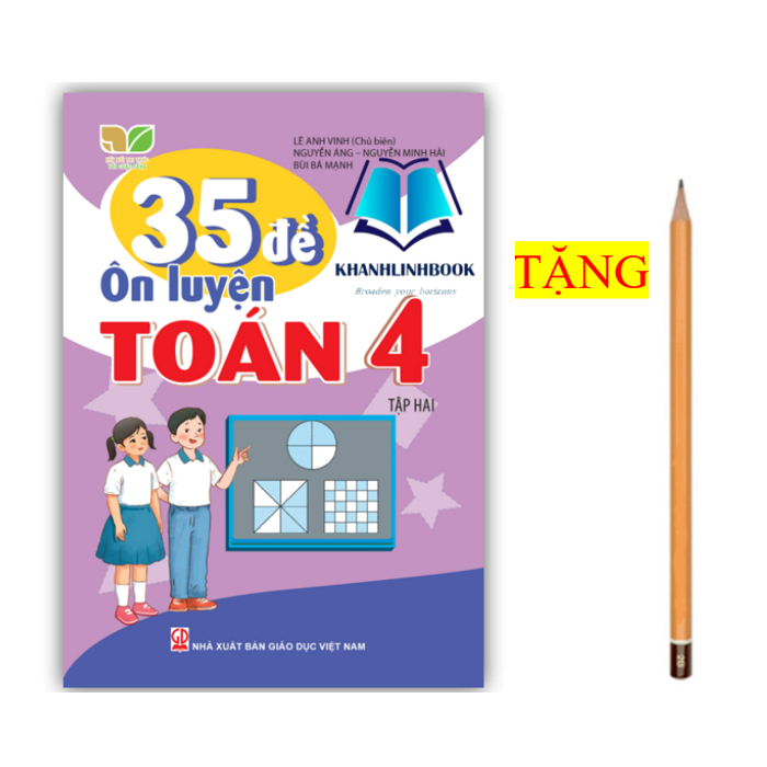 Sách - 35 Đề ôn luyện Toán 4 - tập 2 (Kết nối tri thức với cuộc sống)