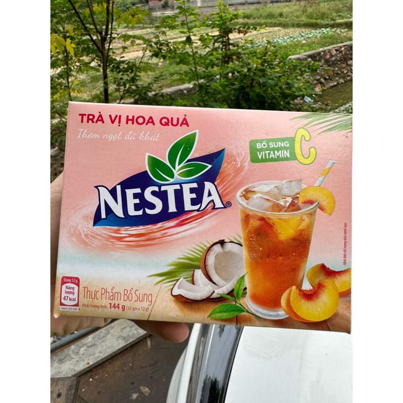 Trà vị Hoa quả Nestea hộp 144g