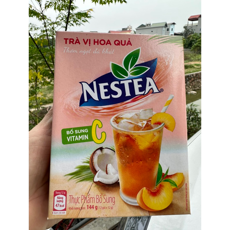 Trà vị Hoa quả Nestea hộp 144g