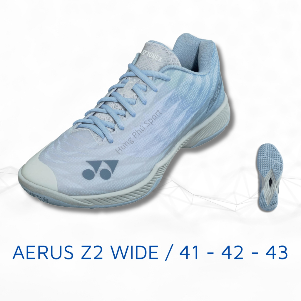 Giày Yonex Power Cushion Aerus Z2 Wide Trắng Xanh Chính Hãng (SP)