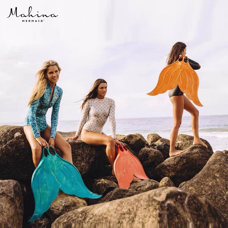 Monofin đuôi cá Mahina classic lặn Mermaid Tail Freediving