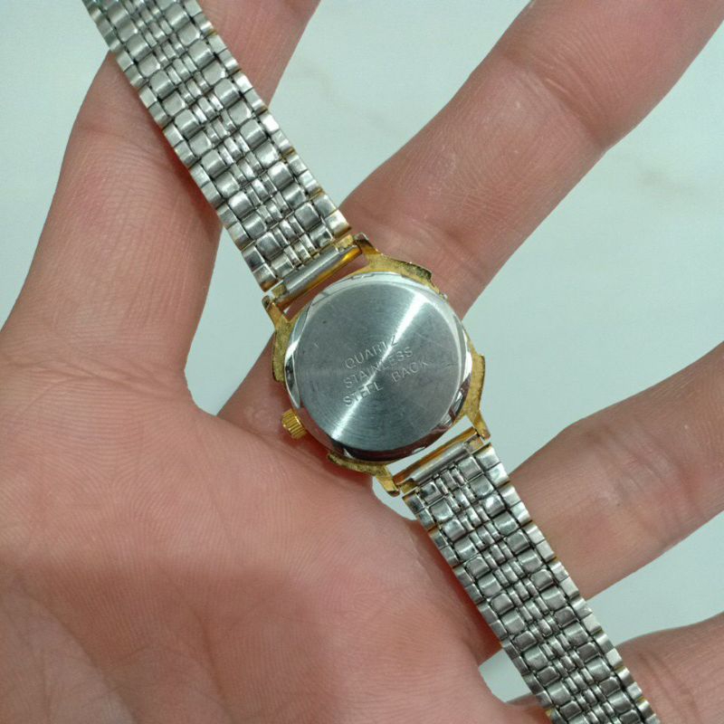 Đồng hồ si nữ hiệu ROGATIS demi mặt đen