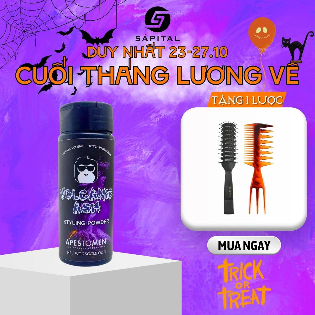 Bột Tạo Phồng Tóc Nam Volcanic Ash Styling Powder 25 Gram - Chính Hãng Tem SMS Song Mã - SÁPITAL