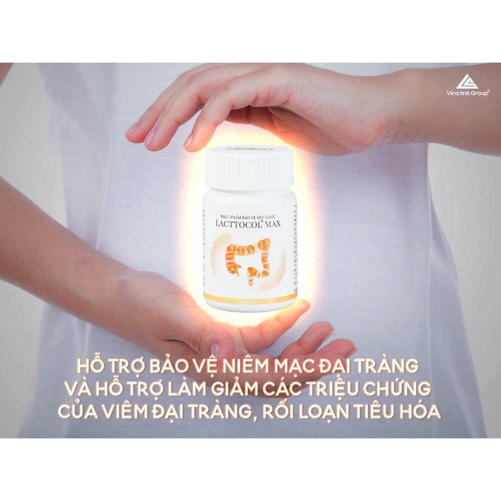 Lacttocol max thực phẩm bảo vệ đường ruột, dạ dày (Hàng chính hãng Vinalink Group)