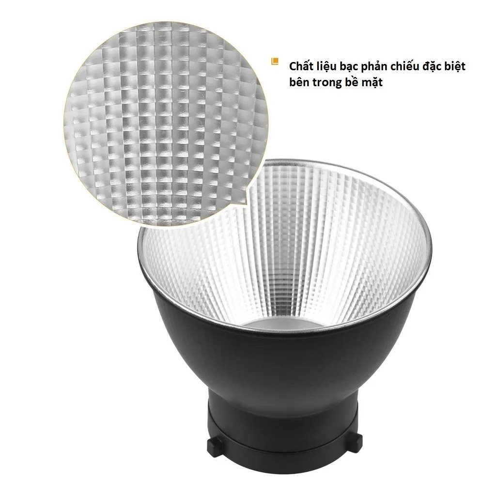 Hộp Khuếch Tán Ánh Sáng Tiêu Chuẩn 7 Inch Ngàm Đỡ Bowens Mount Light Chụp Đèn Studio